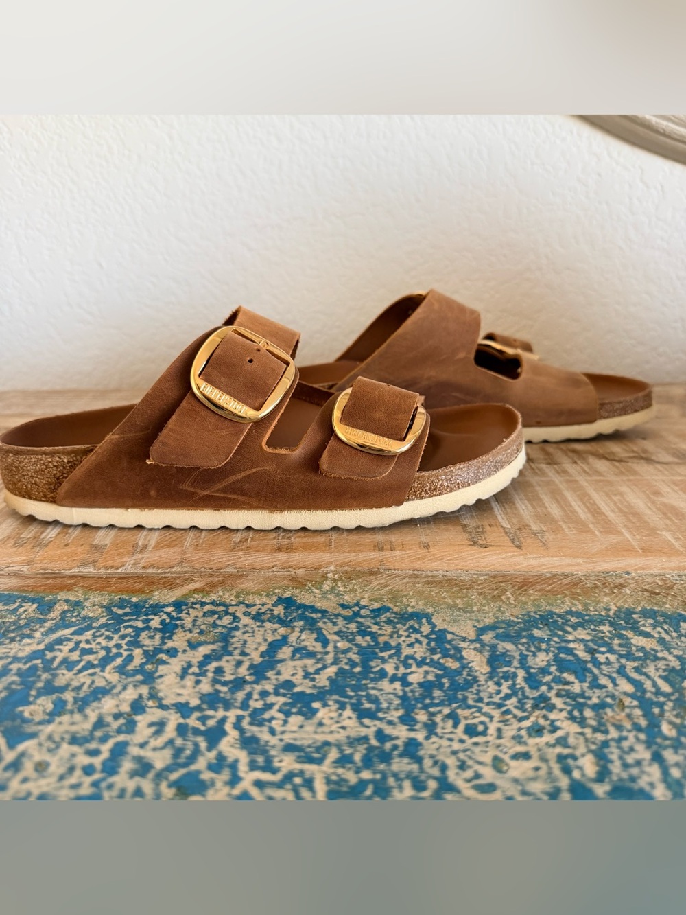 Birkenstock Arizona Big Buckle Slide Sandals - Picture 2 of 6